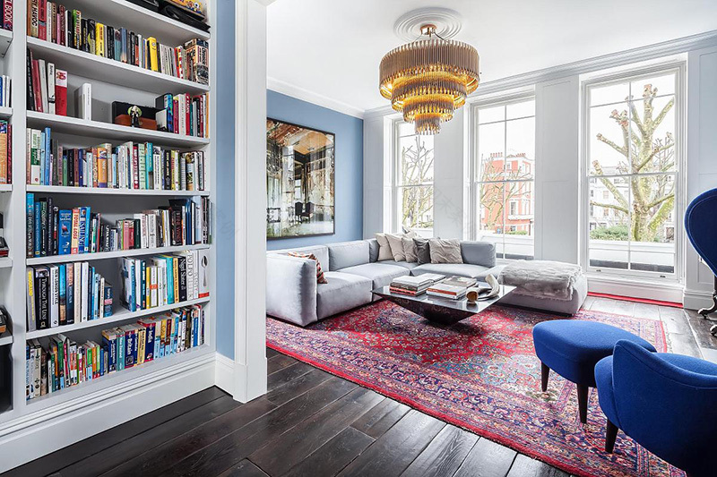 英国伦敦优雅现代设计住宅-23