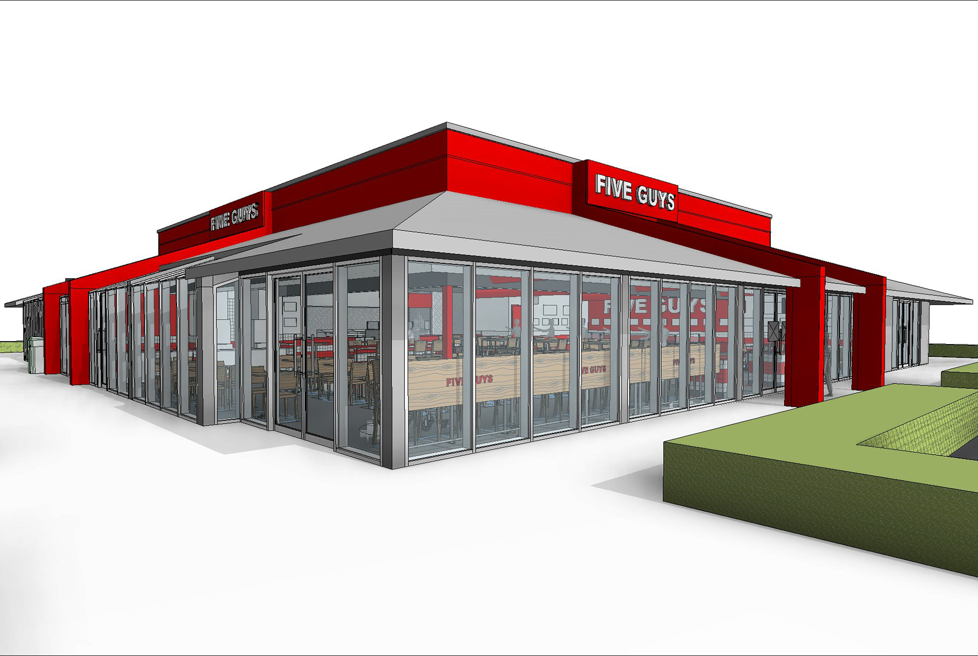 Five Guys· Penrith 快餐店设计丨澳大利亚新南威尔士丨Design Partnership Australia-71