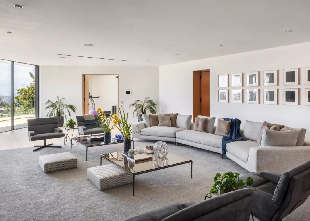 洛杉矶亿元豪宅 观景无边泳池-57