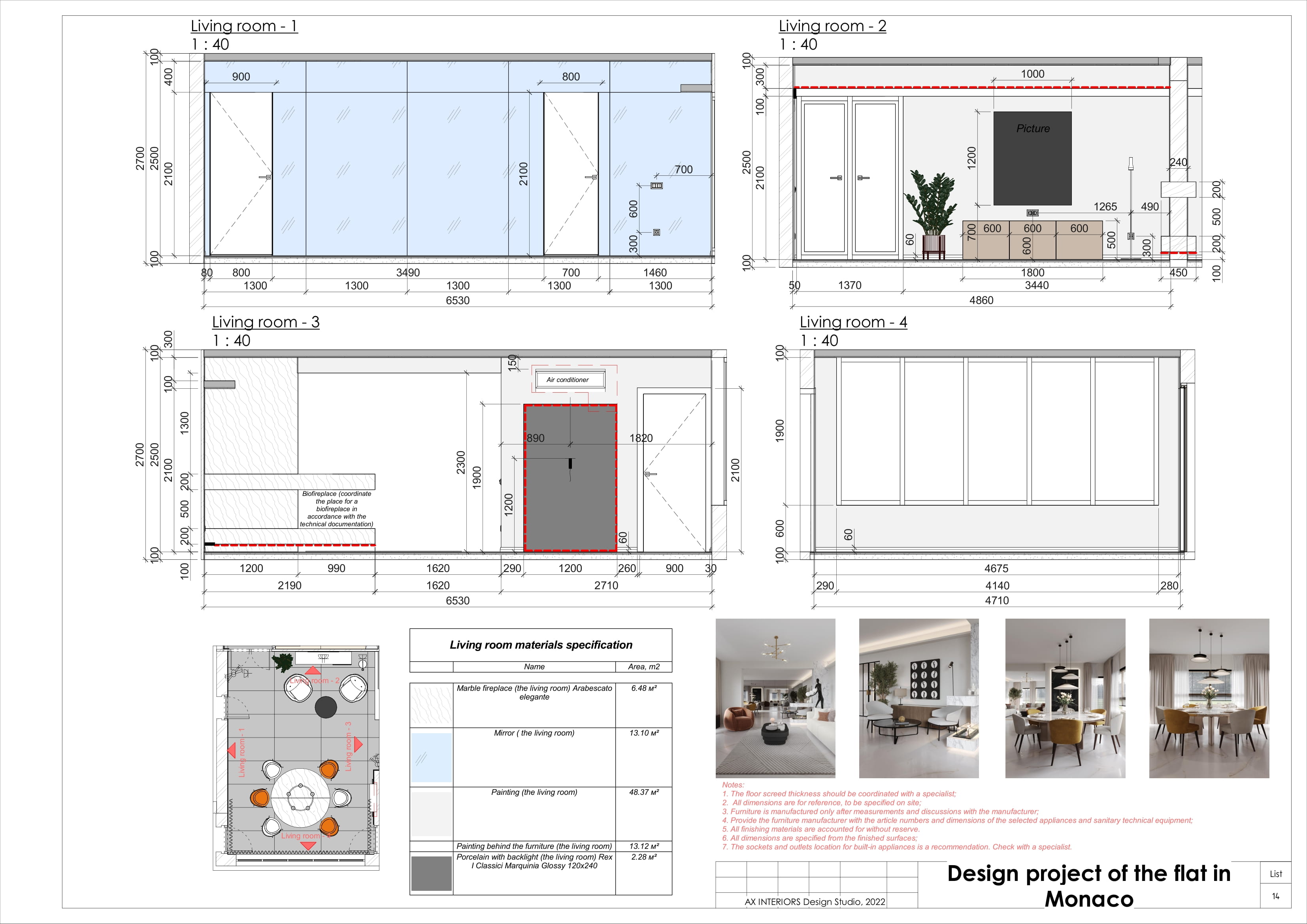 Drawings of Monaco apartment-14