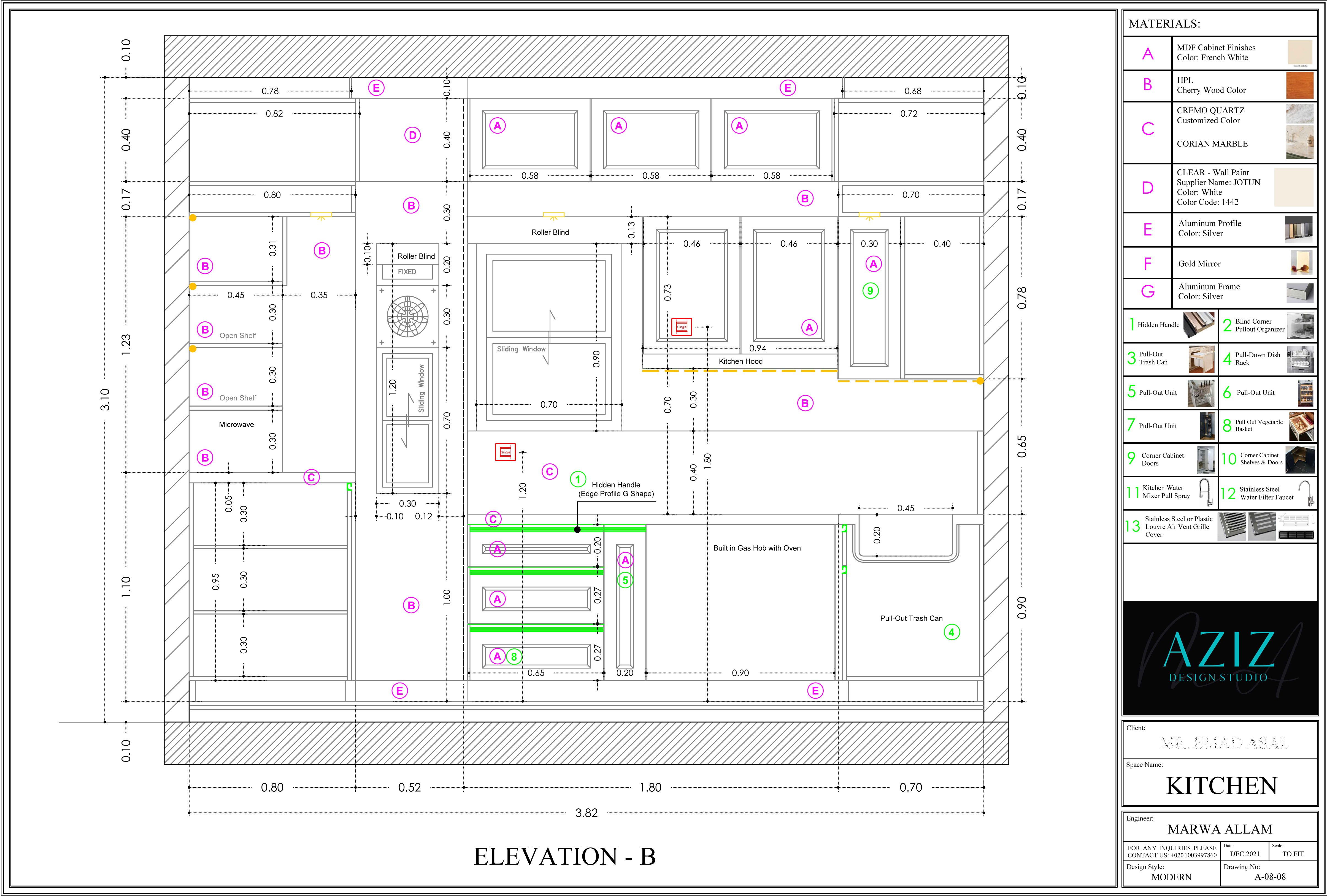 OPEN KITCHEN 工作图纸-14