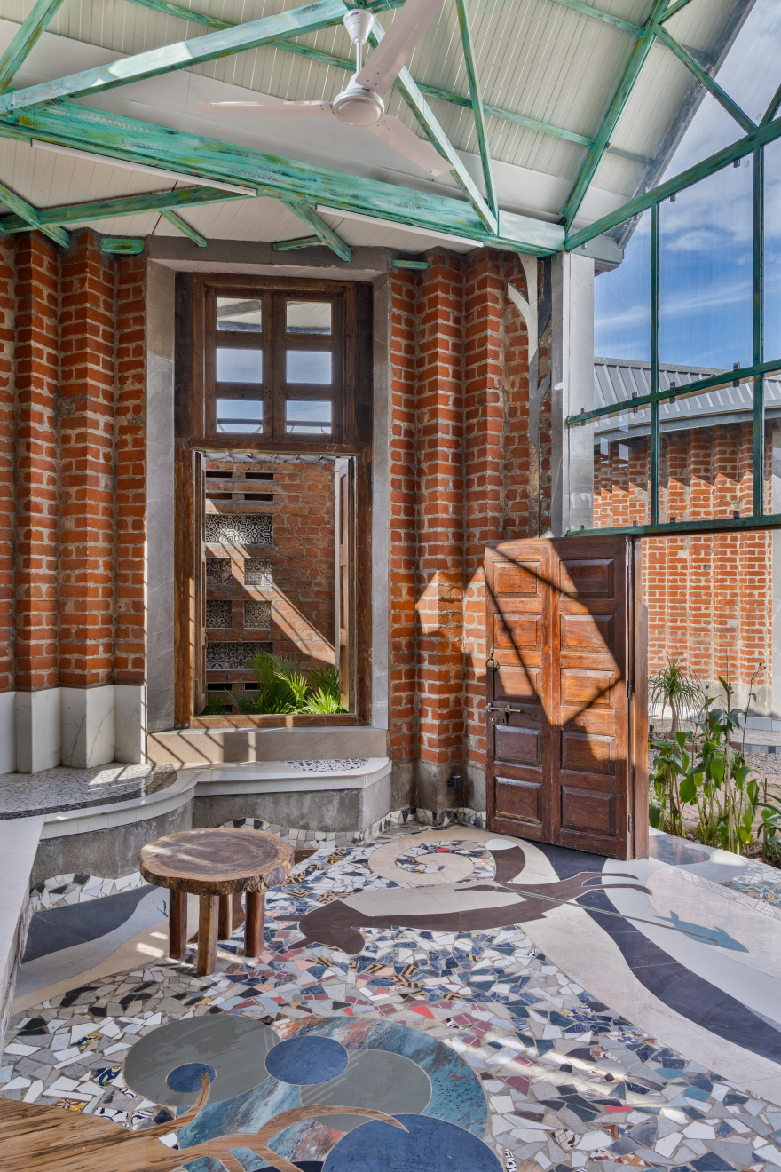 自给自足的农舍丨印度丨Manoj Patel Design Studio-25