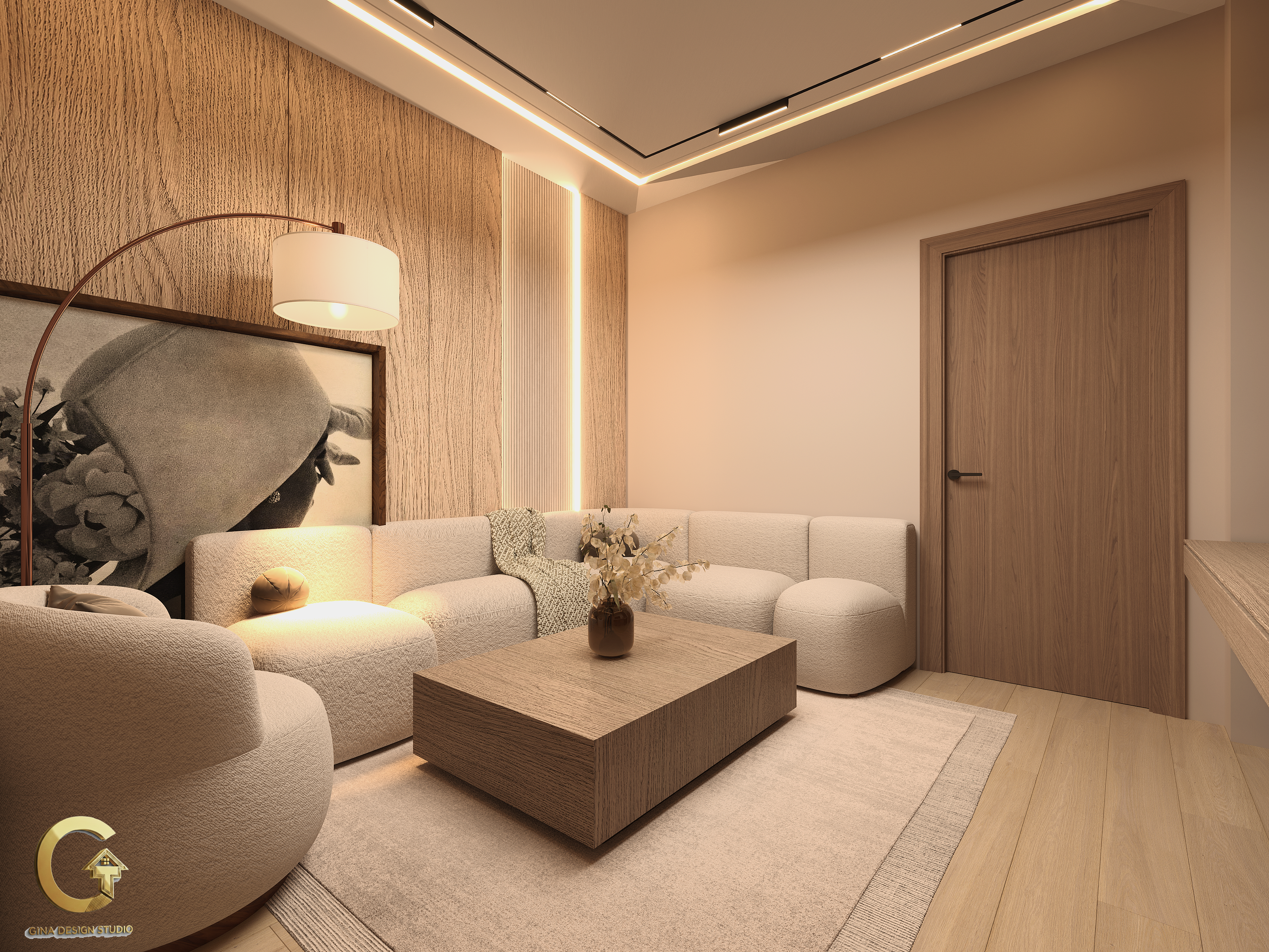 温馨客厅设计-8