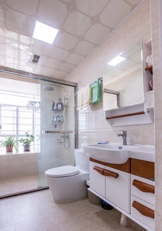 120㎡现代美式小三房,清新舒适高颜值!-13