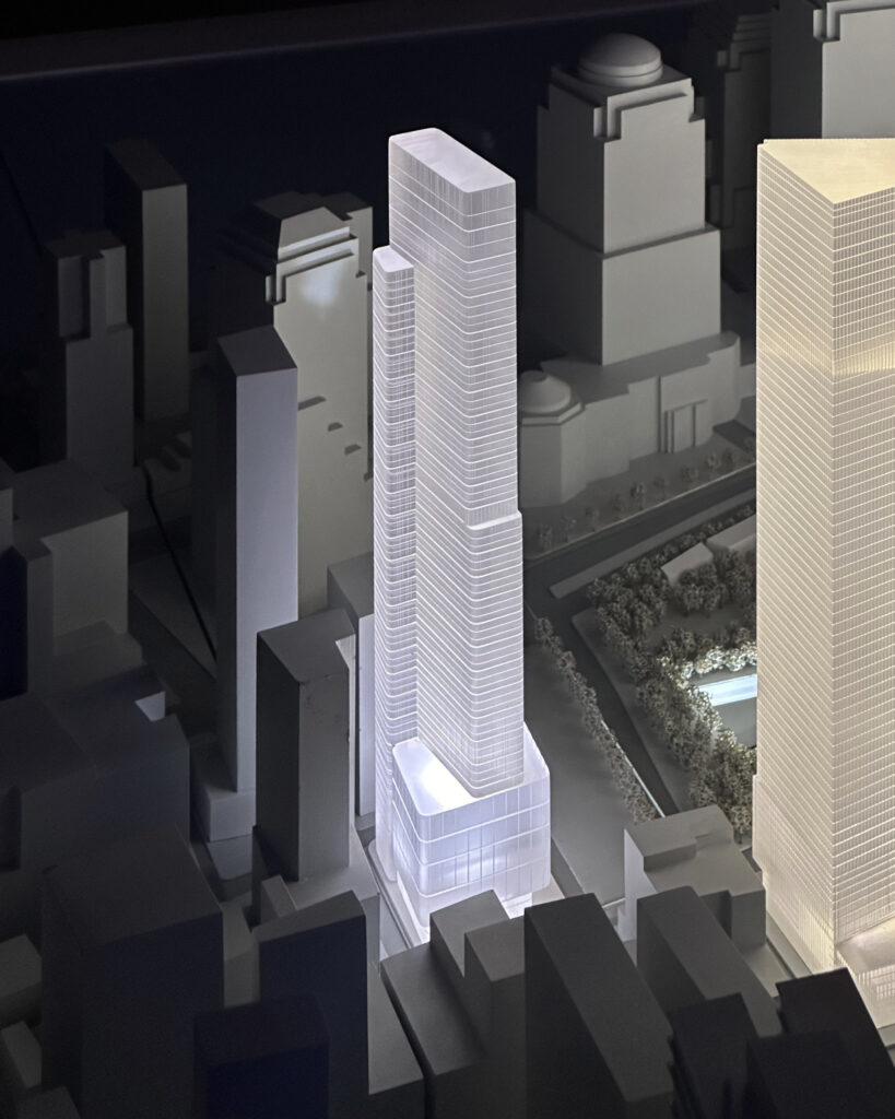 Silverstein Properties Unveils Scale Models of 2 and 5 World Trade Center Skyscrapers in Financial District, Manhattan - New York YIMBY-19