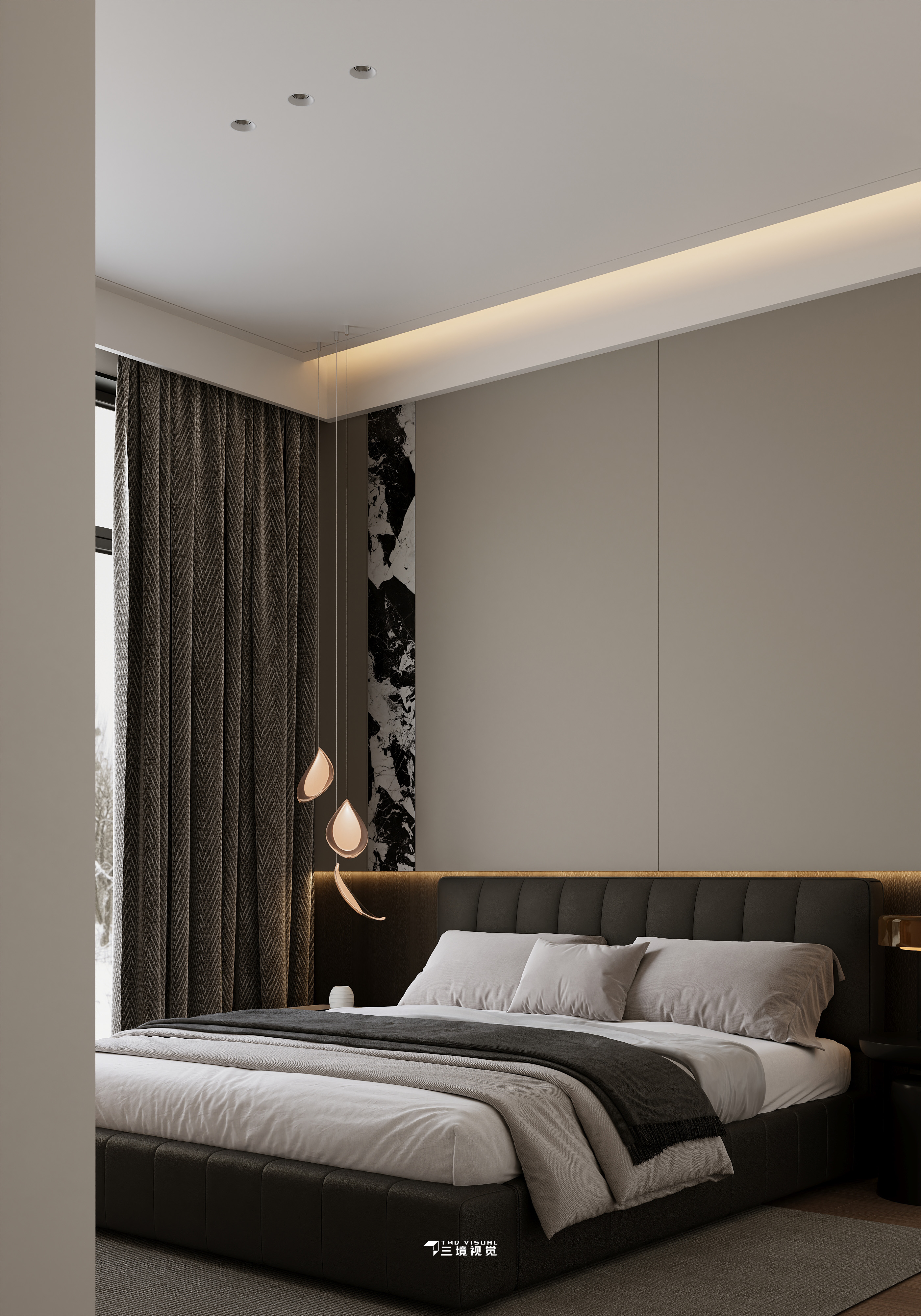 住宅-自建房意式现代轻奢设计【叁】-6