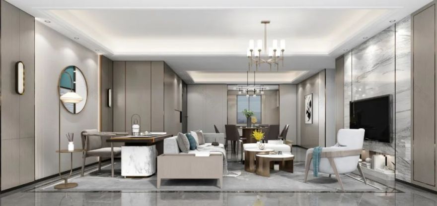 都会生活,现代艺术风格的奢雅空间-37