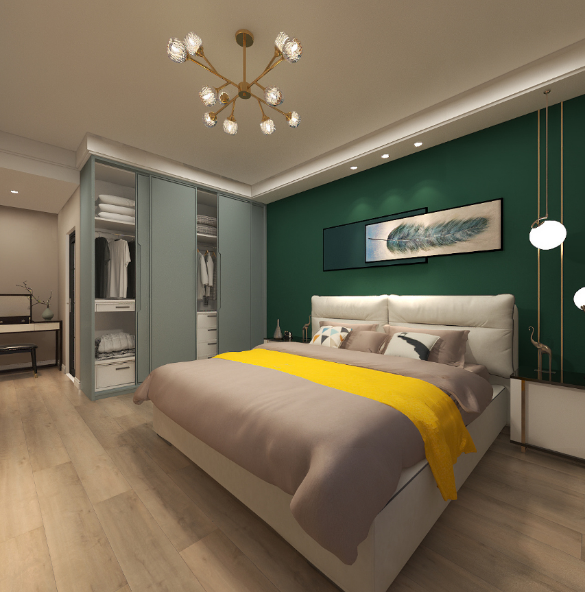 现代轻奢浪漫满屋-7