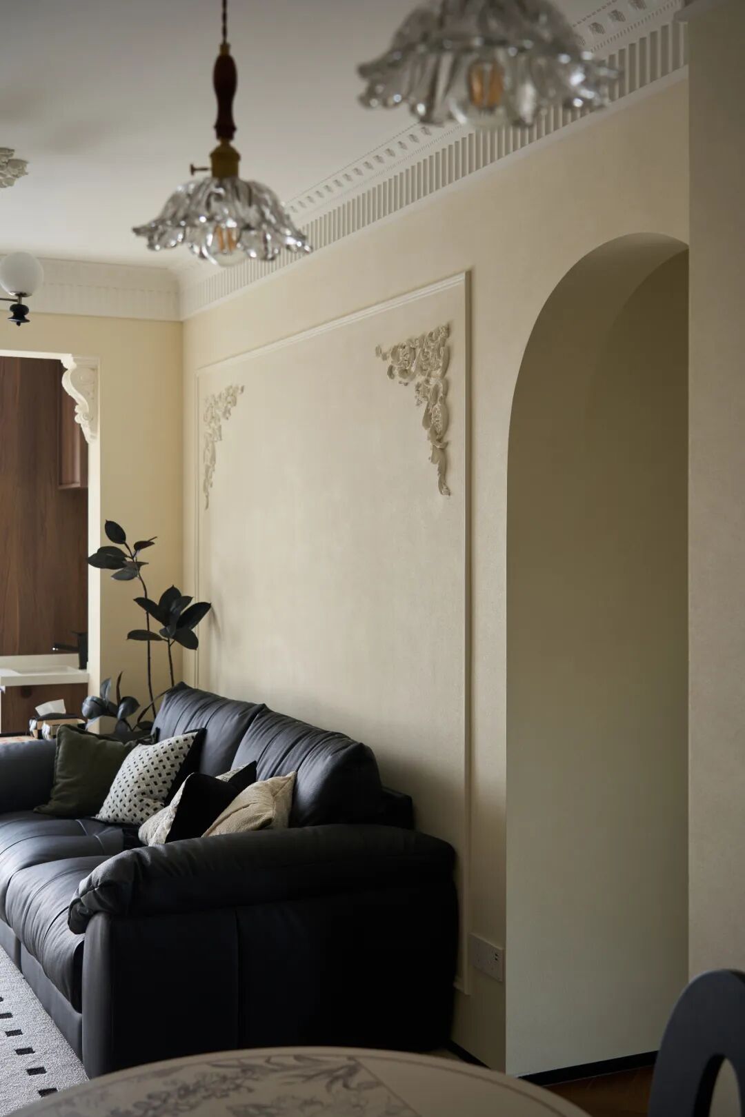 宝安·和荣西湾I76m²复古美拉德风，岛台、衣帽间、浴缸样样俱全-26