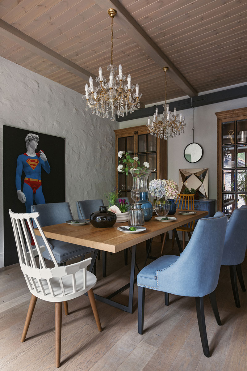 欧式乡村风格 | Minsk 郊区美丽别墅-8