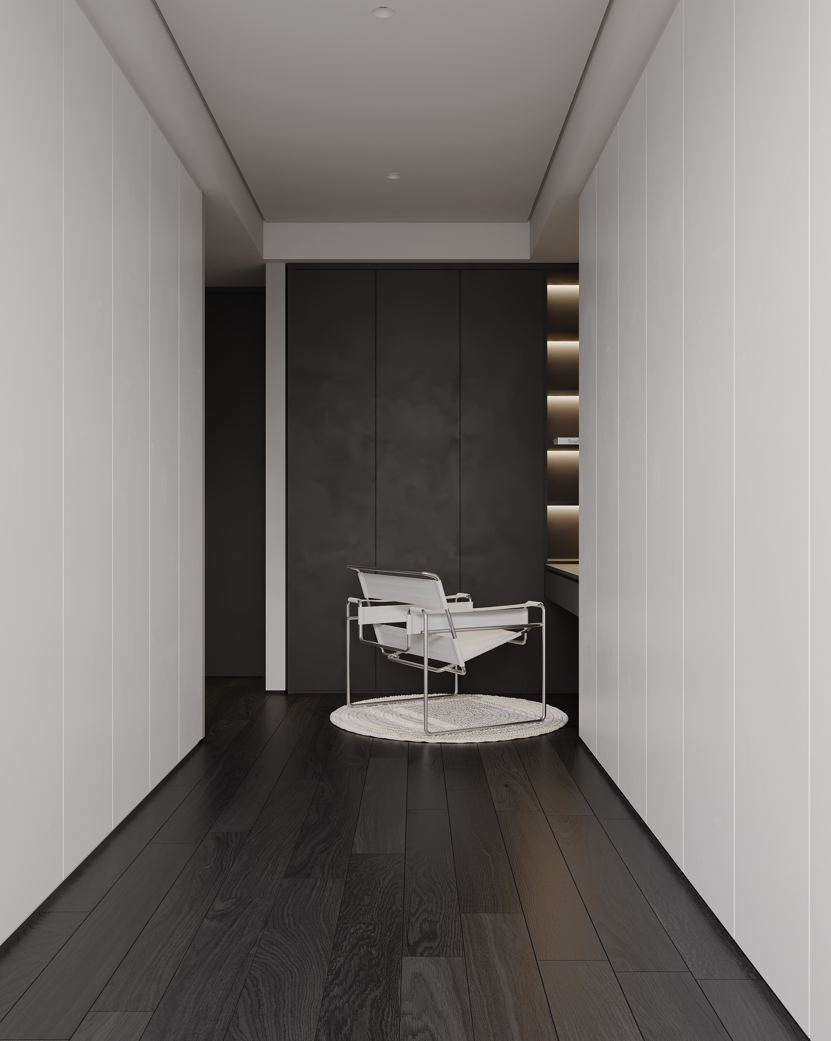 现代极简风，客厅、卧室-17