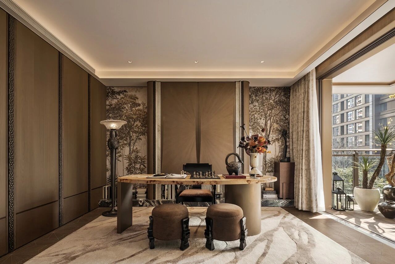 新作｜  IF DESIGN 羽果设计：顶奢隐邸，浪漫美学——武汉绿城·桂湖雲翠-45