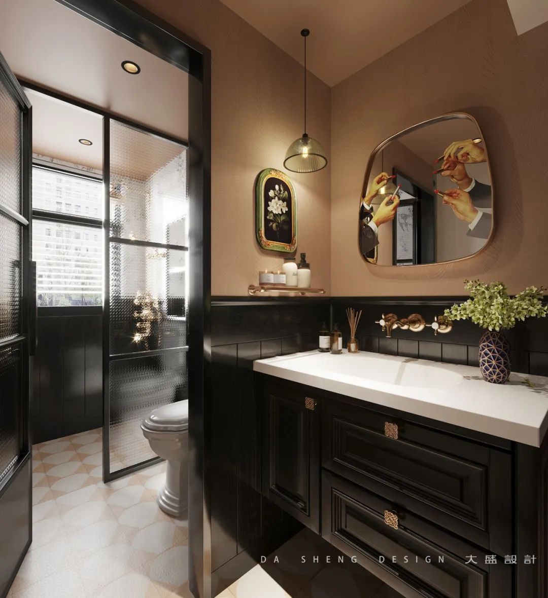 和顺园法式复古浪漫家居设计丨中国南宁丨大盛设计事务所-33