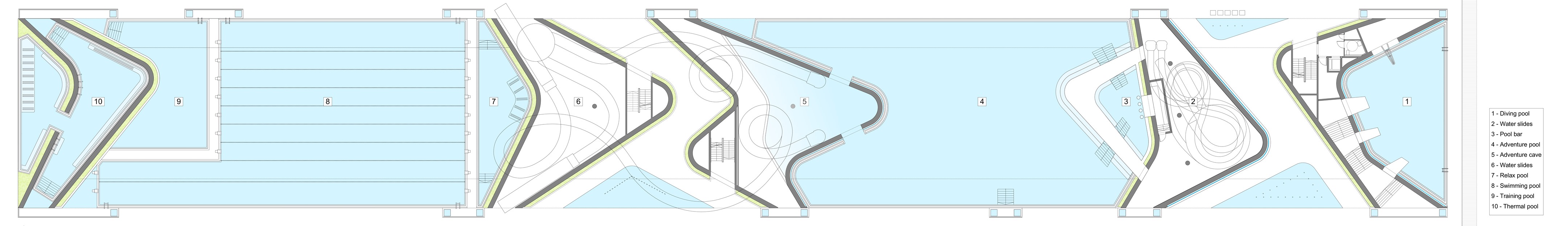 水上乐园丨Hungary丨BORD Architectural Studio-65