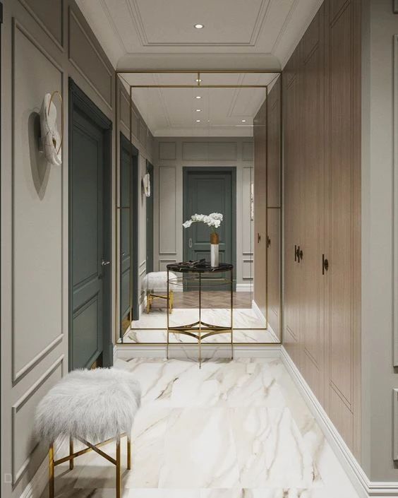 现代简约玄关设计-56