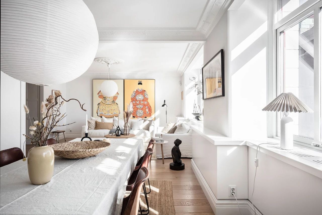 北欧风中国风混搭闺蜜同租公寓丨瑞典-33