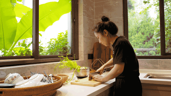 设计师夫妻租下1000㎡破厂亲手改造,搭出超美房中房-68