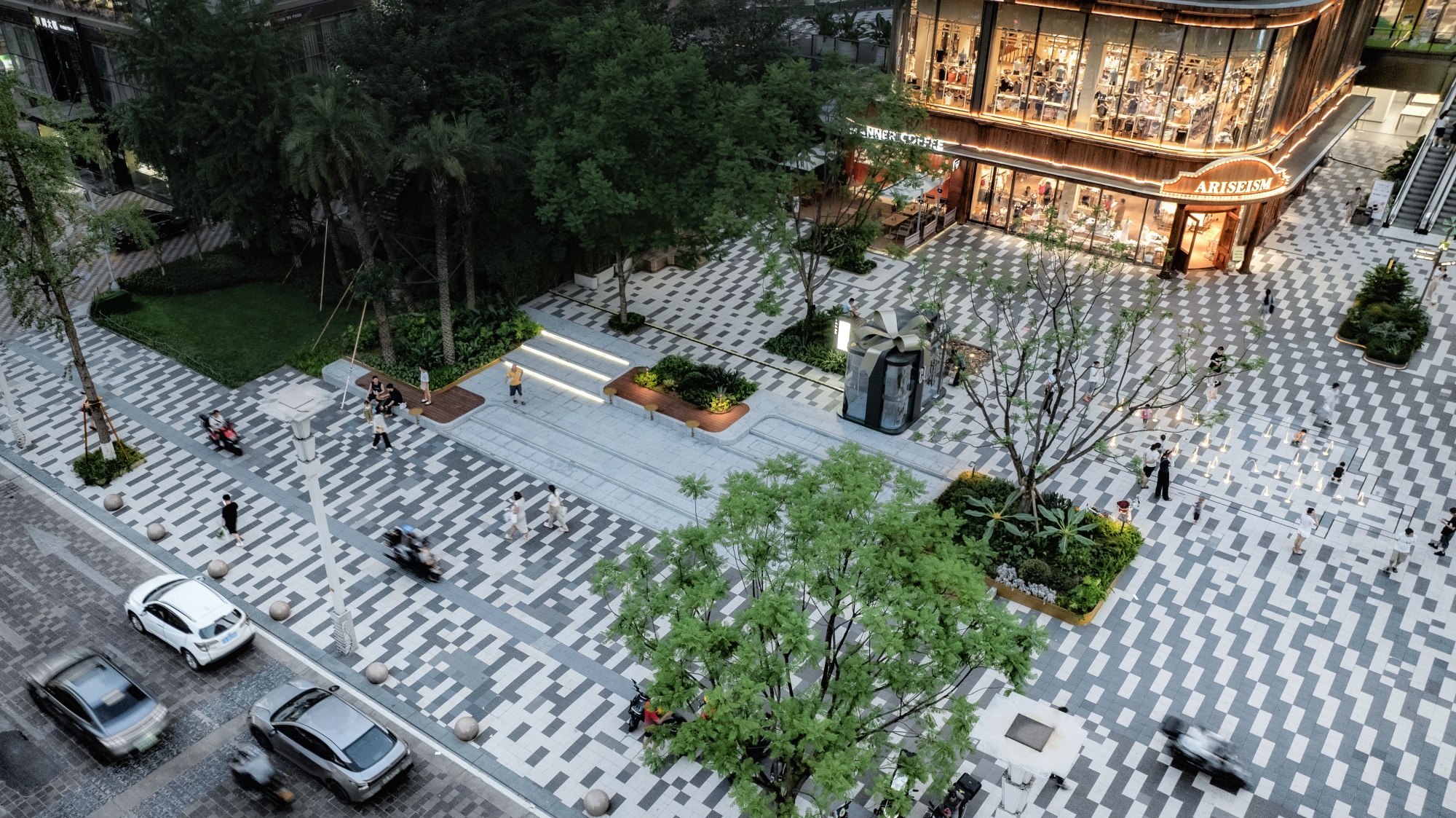 香港置地O’LANE启元光里景观改造丨中国重庆丨成都因澈思明景观设计有限公司-69