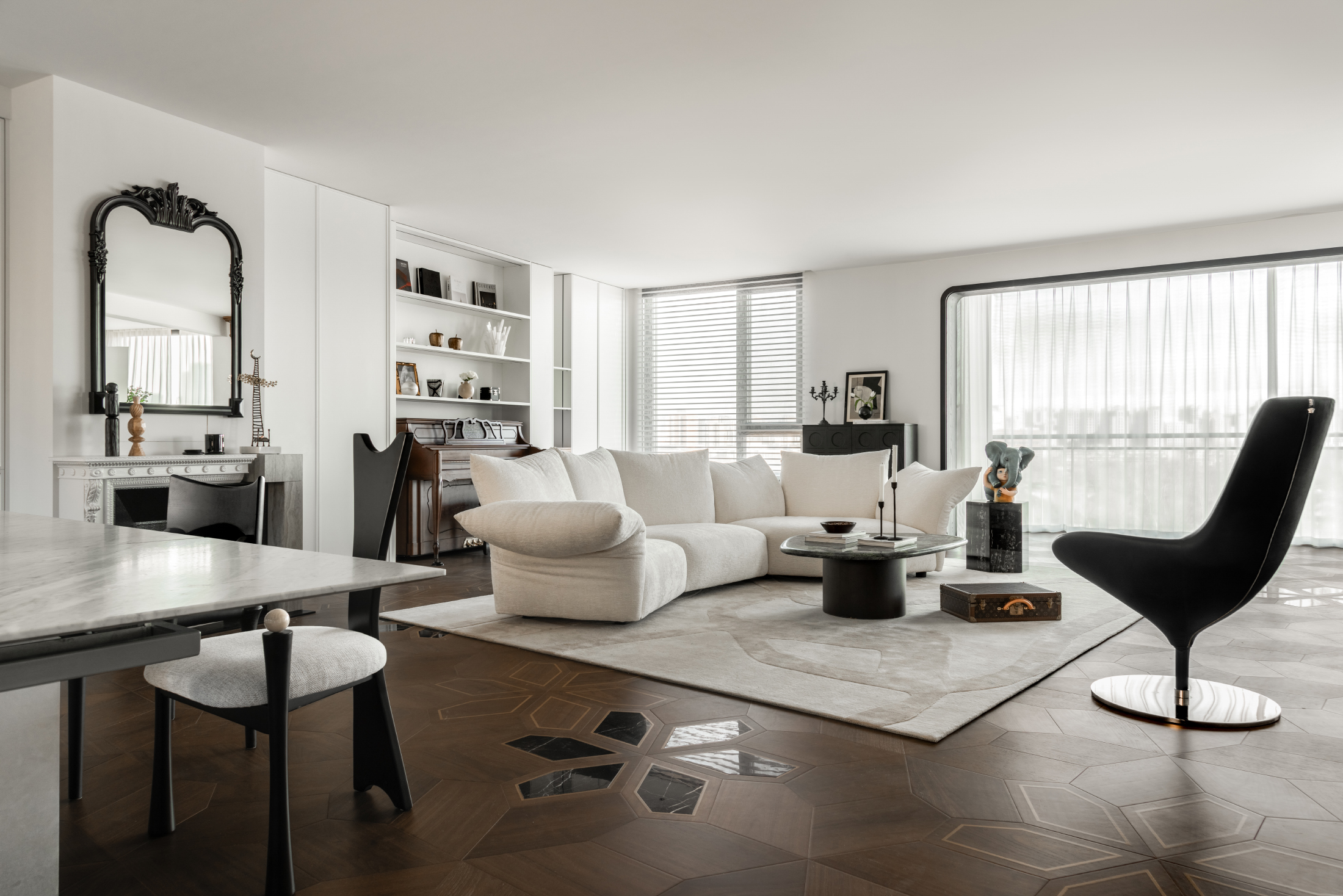 高知复古美宅丨中国北京丨未明确提及整体设计方,主创孙佳靓,主案曹庆等-16