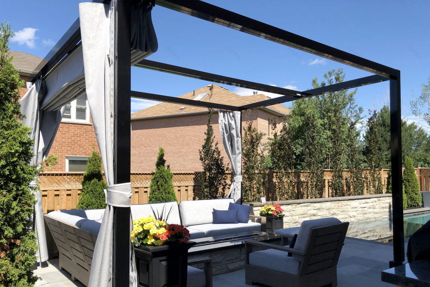 Retractable Shade Structure, Vaughan | ShadeFX-10