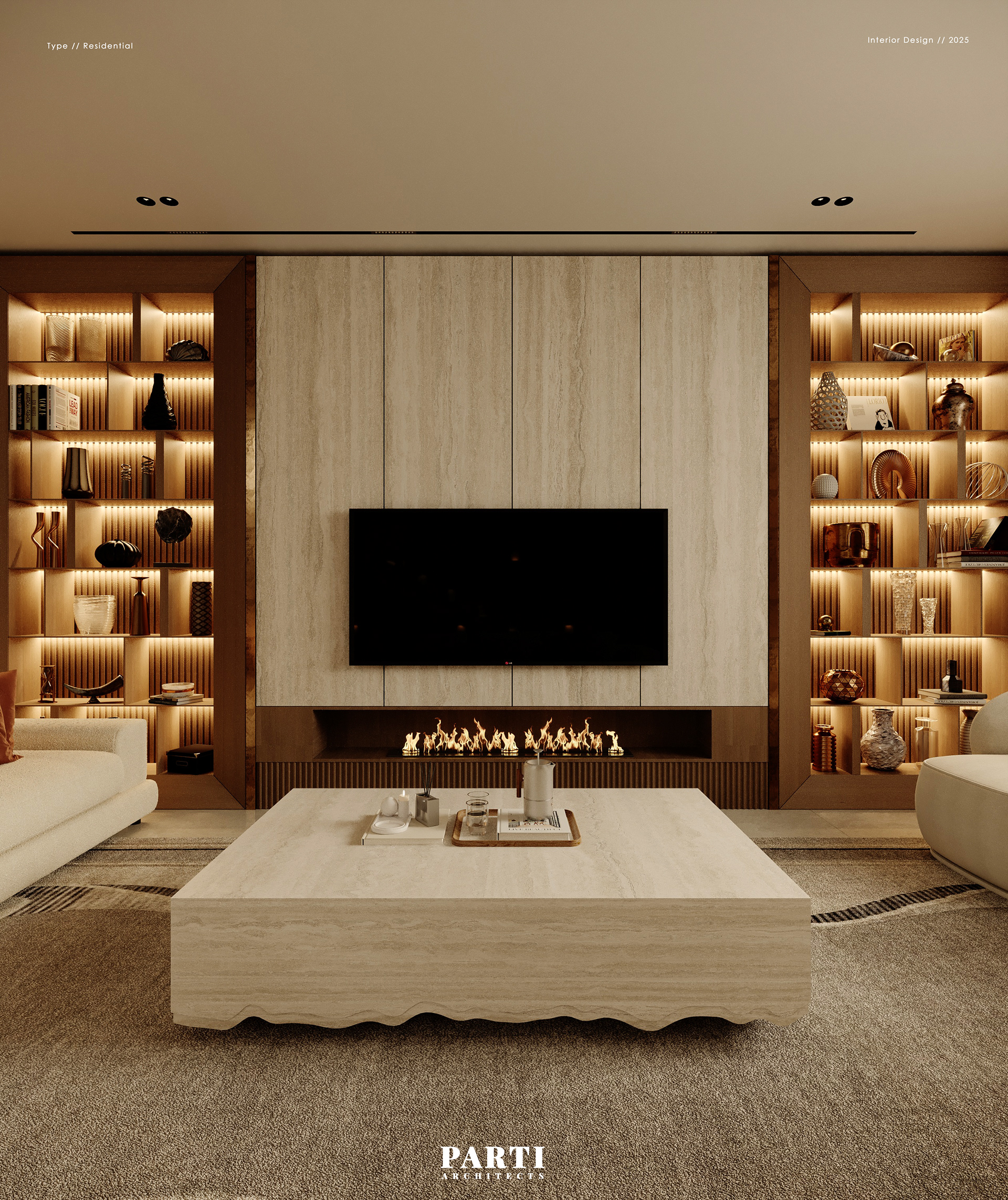 接待大厅·利雅得别墅丨沙特阿拉伯利雅得-24