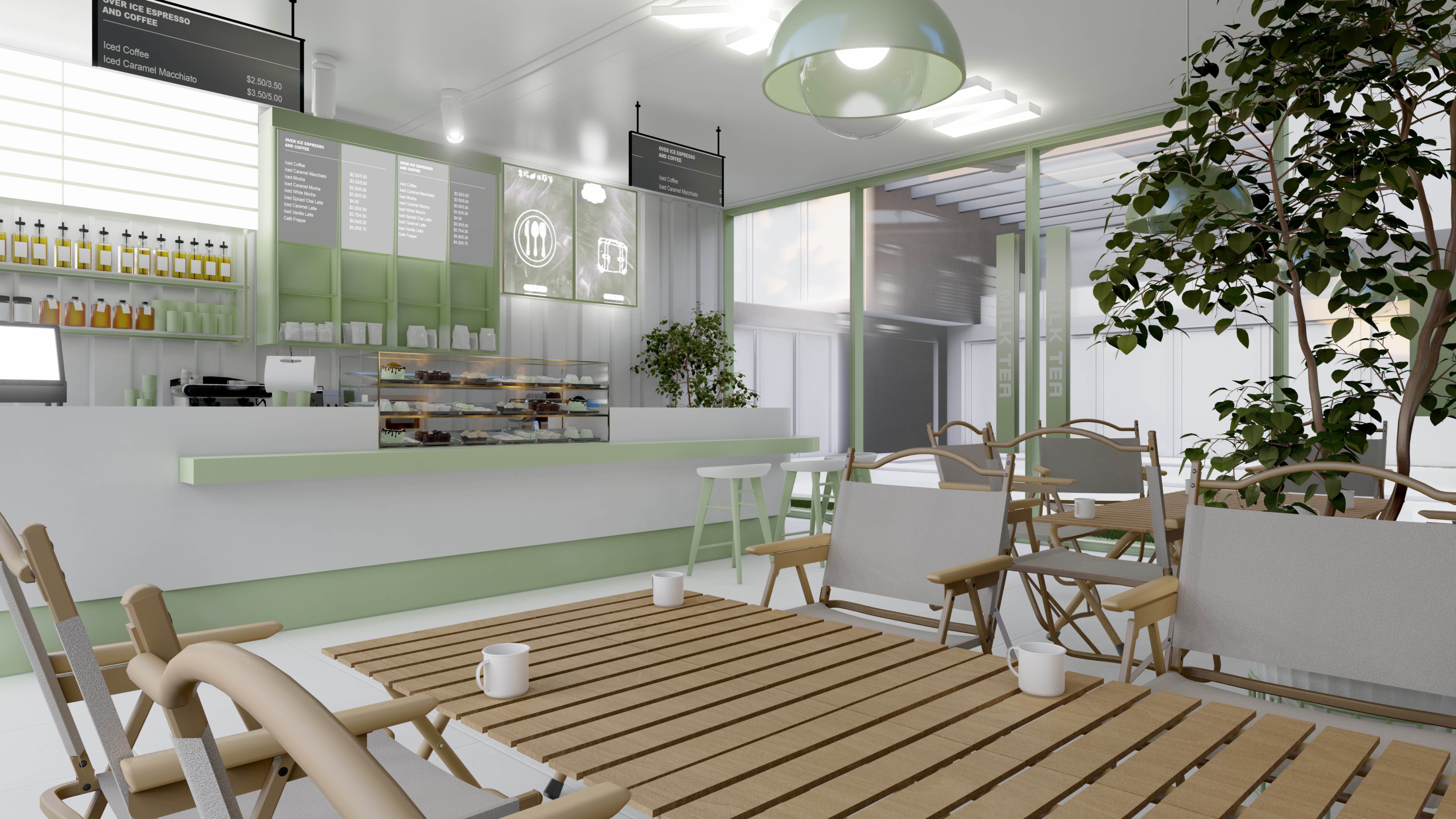 集装箱咖啡馆设计丨泰浪云景-26