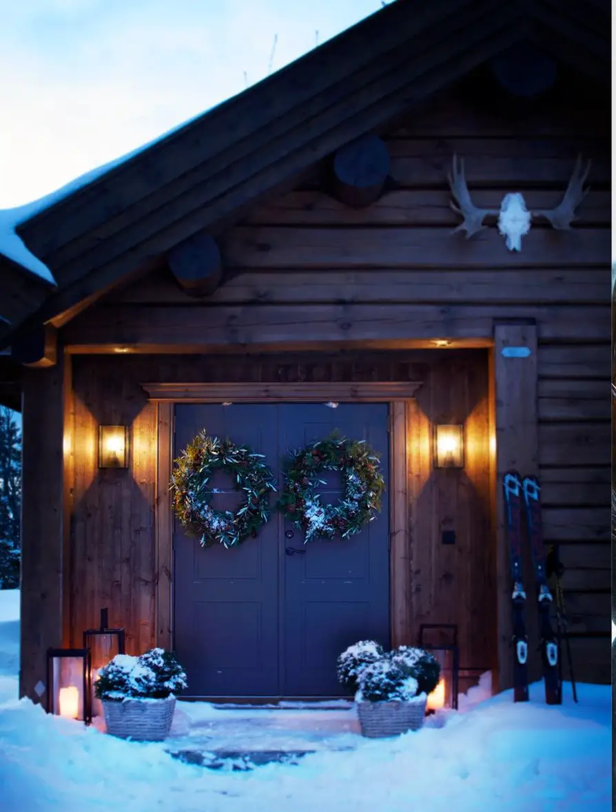 挪威山间圣诞小屋 | 简约温馨的圣诞氛围-9