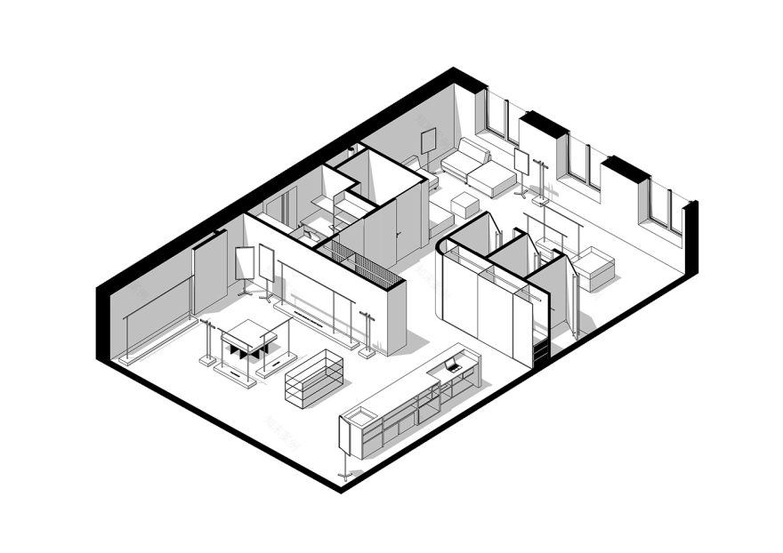 尤利亚波浪商店丨俄罗斯莫斯科丨Roman Gulyaev,Maria Tsakharias-7