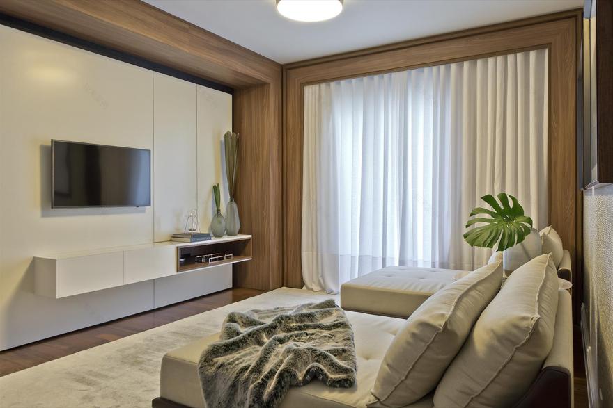 Residência WS · 现代木质住宅的舒适设计-20