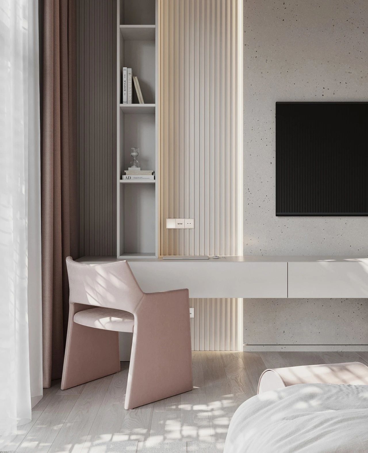 俄罗斯简约优雅公寓设计丨VERITY DESIGN-60