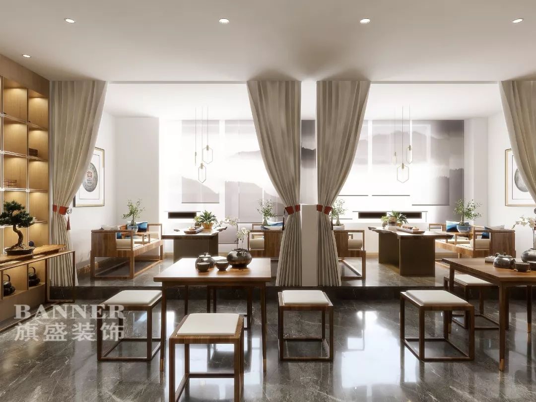 易木山居茶馆 | 现代风格中的中式韵味-21