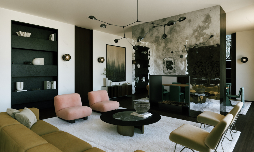 泽西木屋室内电脑生成图像-17