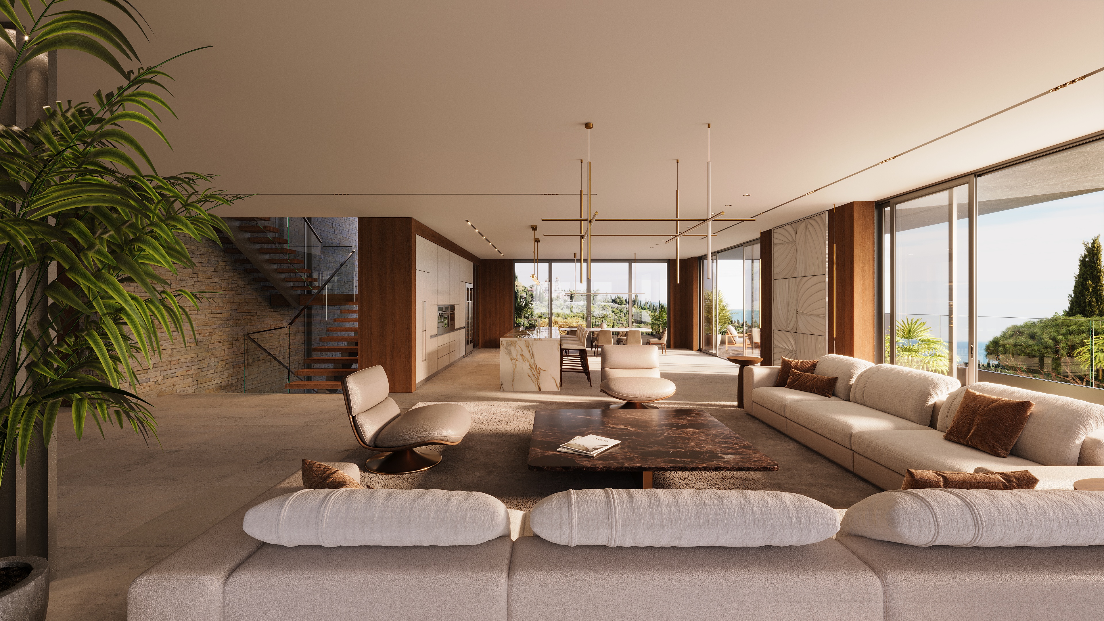 Mediterranean Villa | Concept & 3D Visualization-8