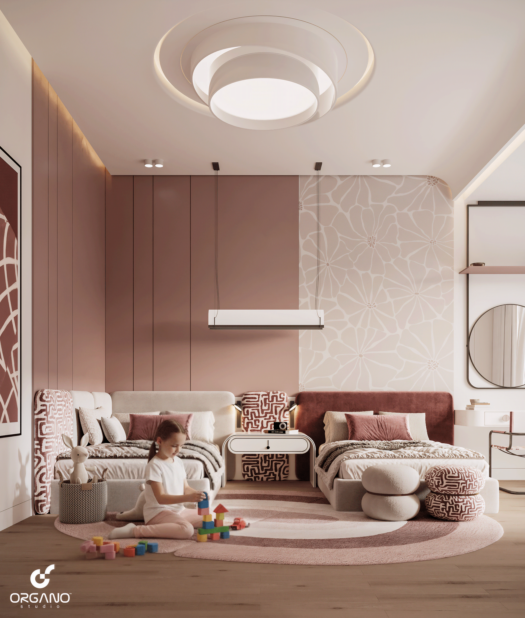 Girls Bedroom Design.-9