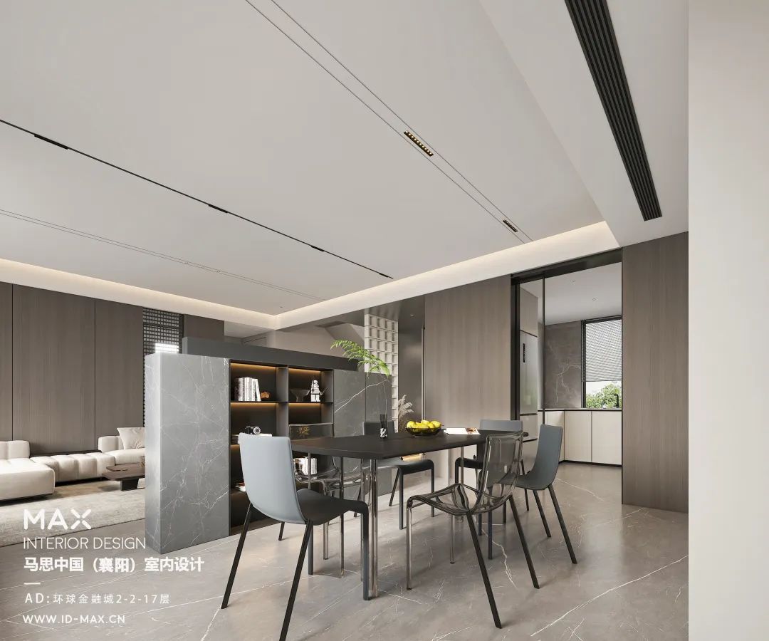 襄阳马思设计 | 200m²顶复意式极简，低调又高级-24