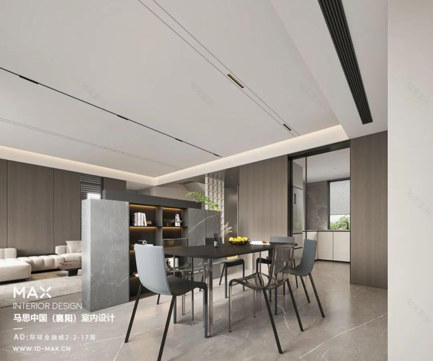 襄阳马思设计 | 200m²顶复意式极简,低调又高级-24