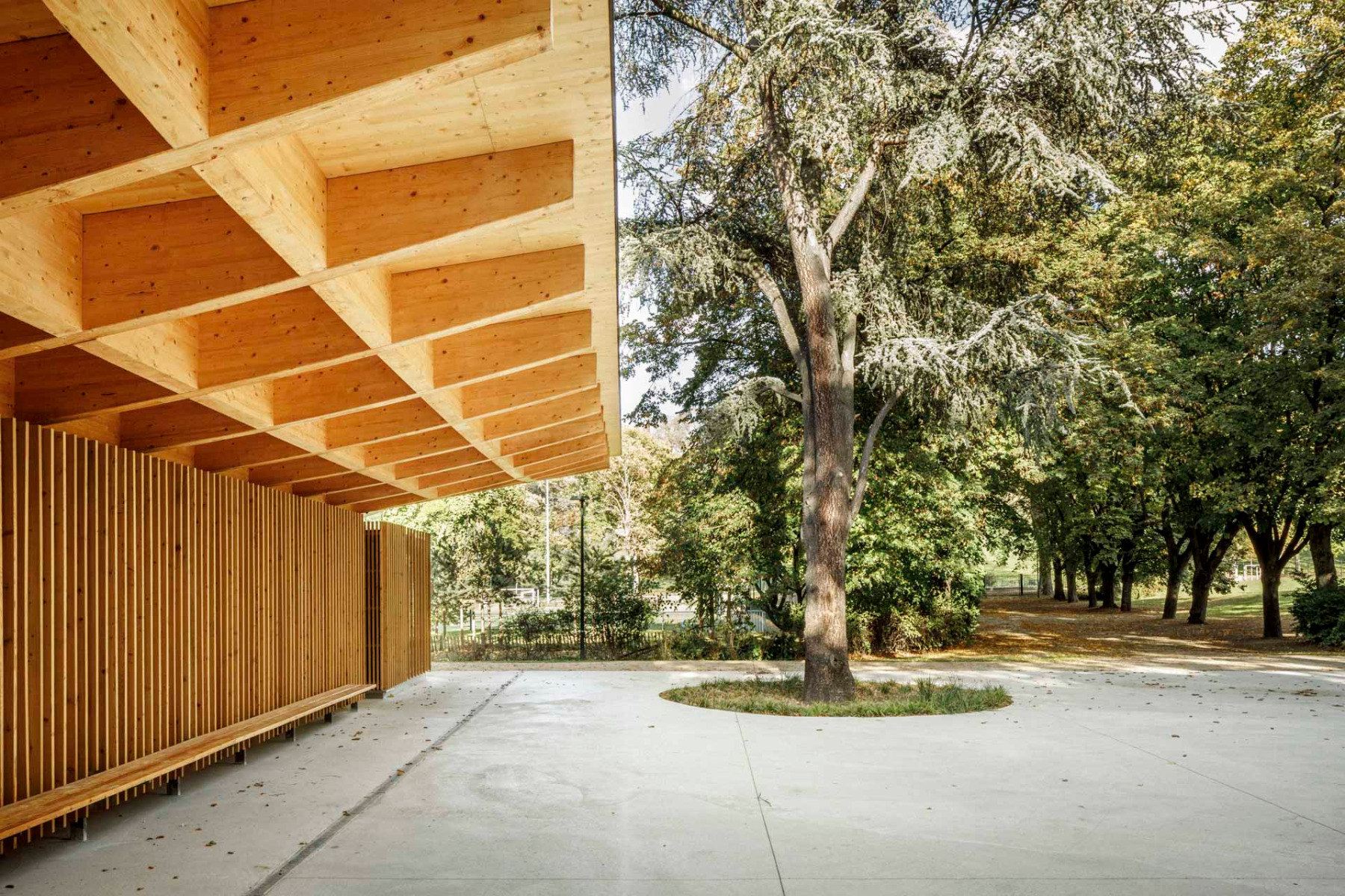 巴黎附近体育建筑丨法国巴黎丨Explorations Architecture-46