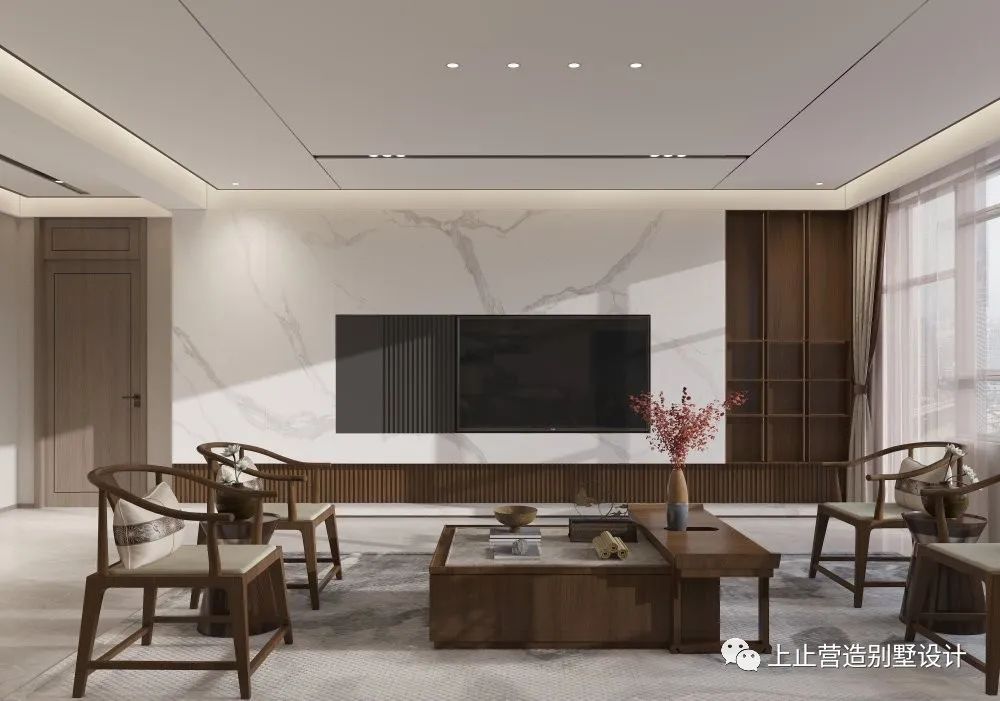 宝裕悦兰湾新中式别墅设计丨中国长春丨上止营造别墅设计-24