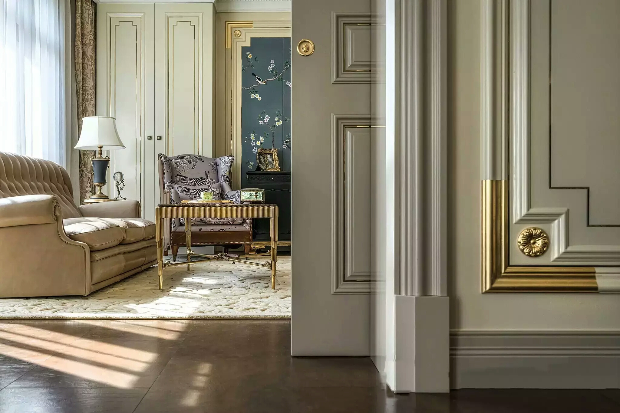 东西方元素融合的奢华豪宅 新装饰主义别墅设计方案资料-3