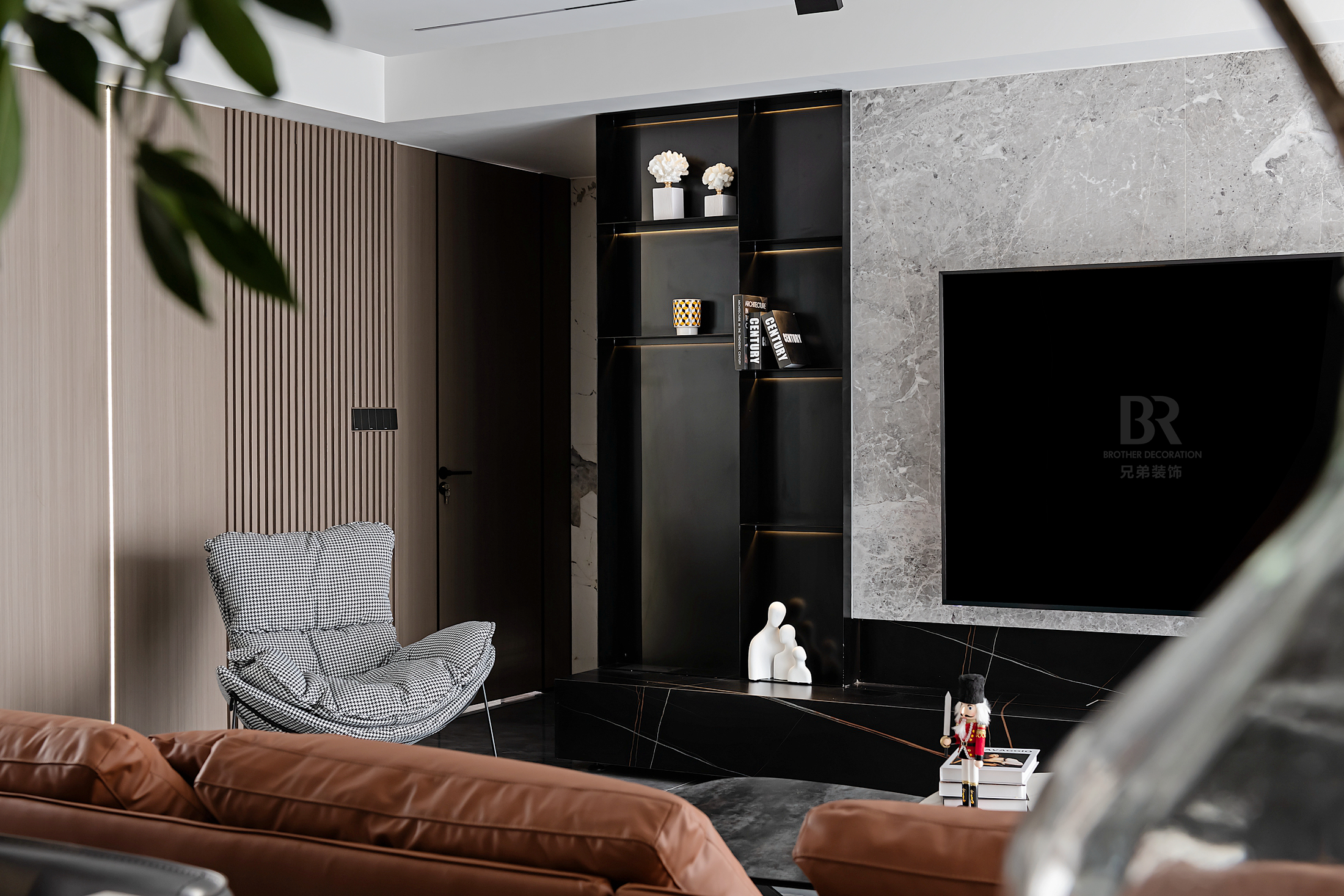 天阅嘉陵 150㎡现代风格家居丨重庆兄弟装饰公司-12