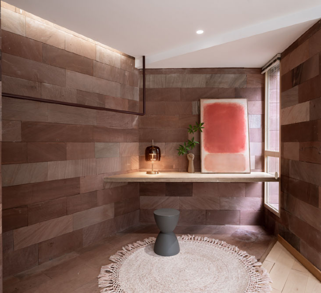 张家界山谷间的红色石屋丨中国张家界丨素建筑设计事务所-111