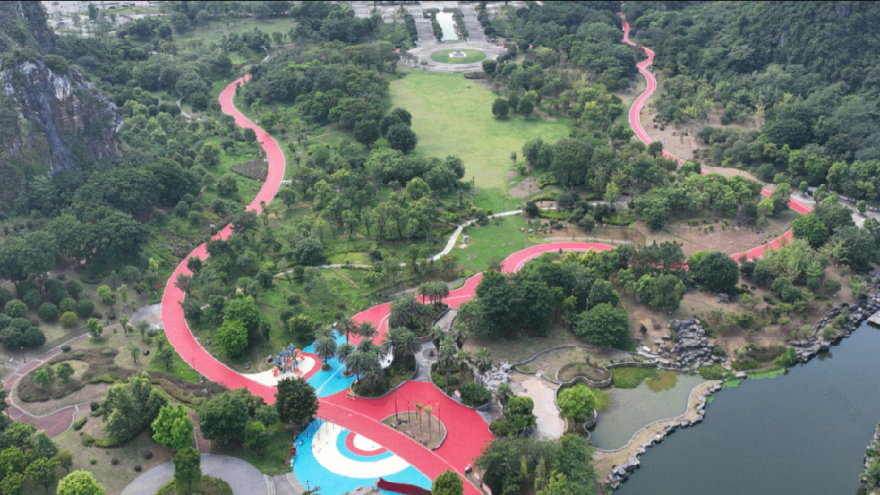 桂林新区山水公园海绵化提升改造工程竣工验收-10