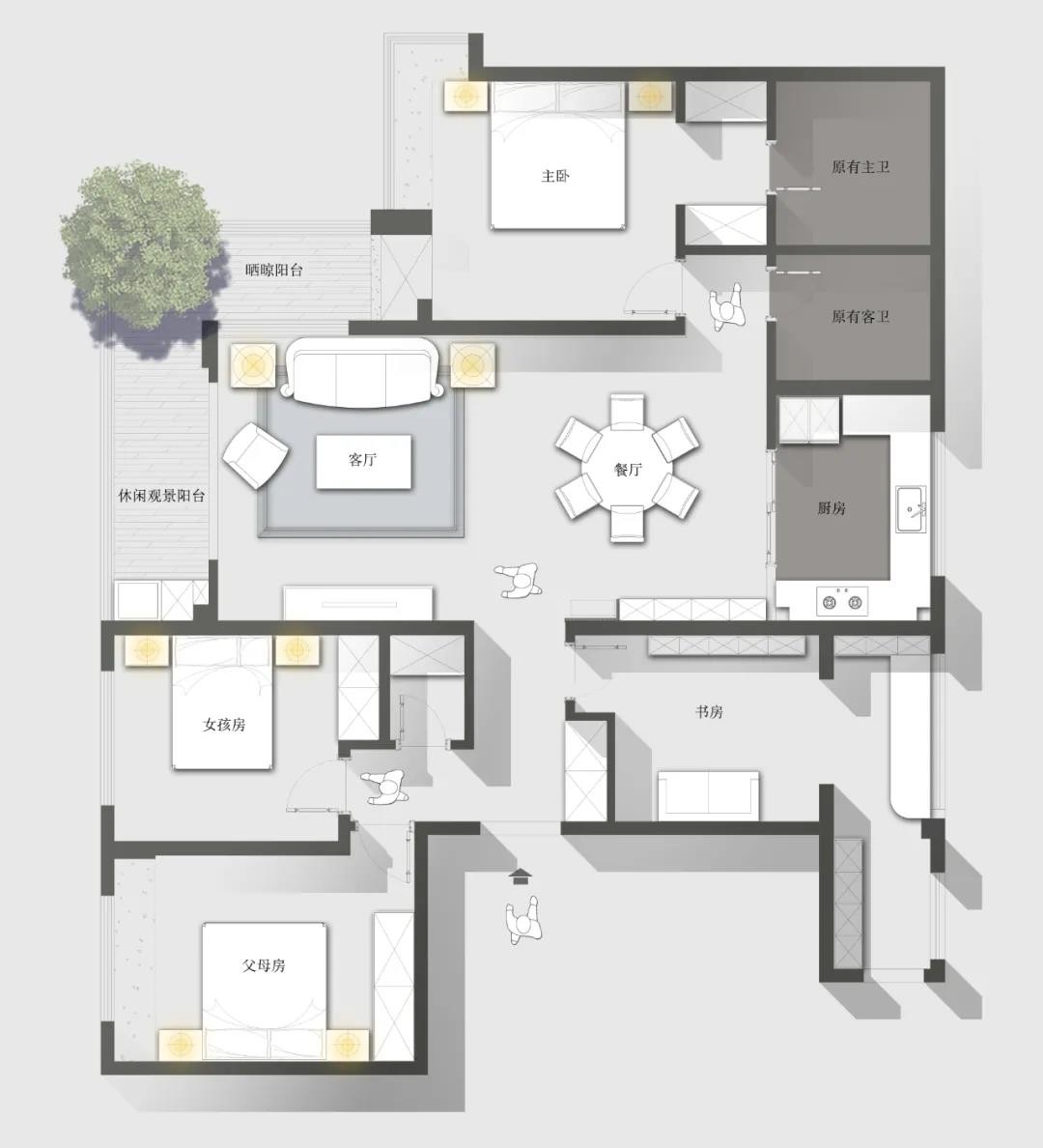 合肥精装房改造丨中国合肥-5