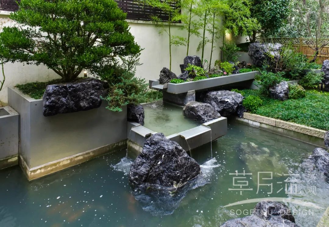 常州境心园 · 现代庭院的生态艺术探索丨中国常州丨草月流景观设计-21