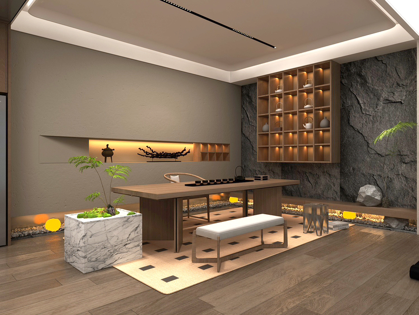 济南世茂天悦公寓地下室改造丨中国济南-4