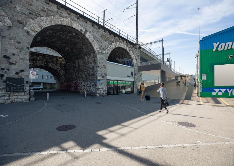 DGJ Paysages丨Fuss- und Veloverbindung Kreis 4-5 Zürich丨瑞士-24