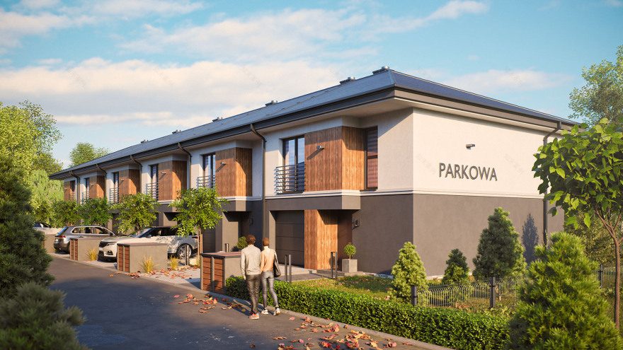 Szeregówka | Wizualizacje Architektoniczne 3D-13