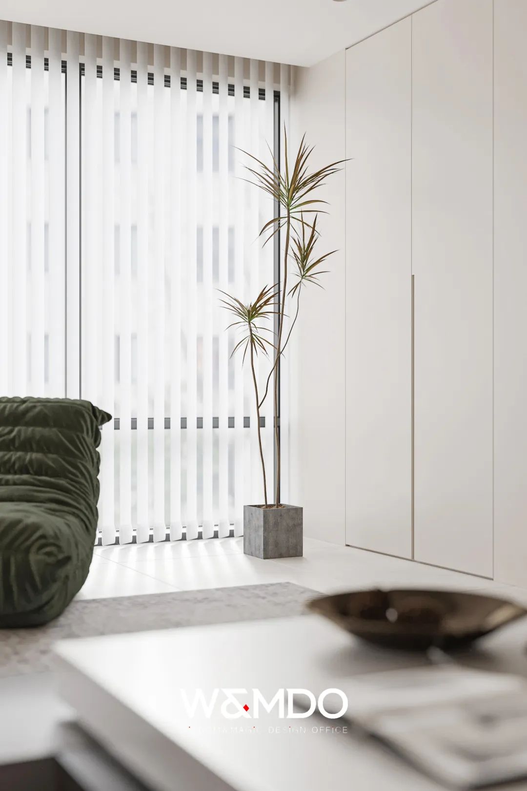 乐山大渡河府现代明亮家居空间设计丨中国乐山丨完美设计事务所-13