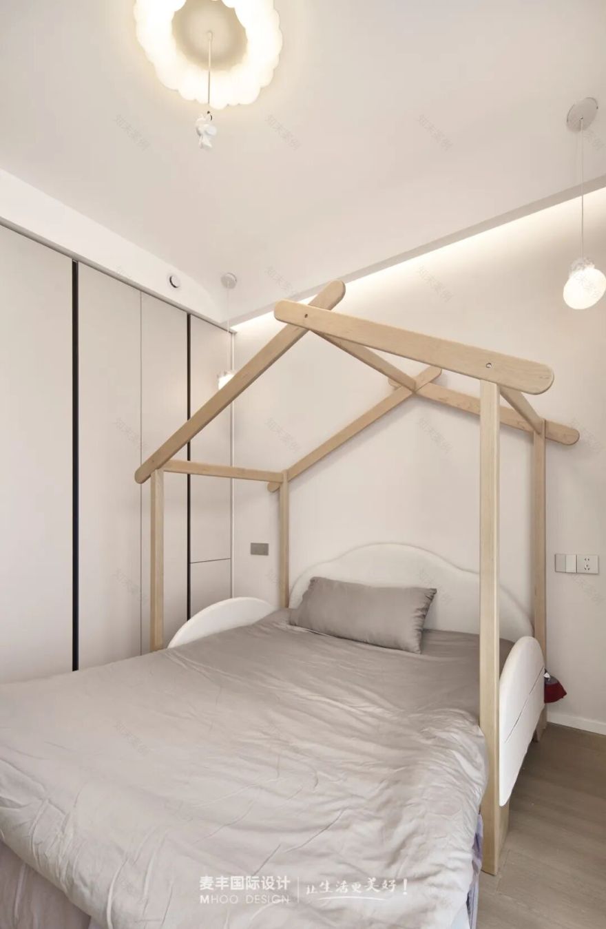 MHOO|翡丽云邸210㎡极简原木风:未说出口的留白-29