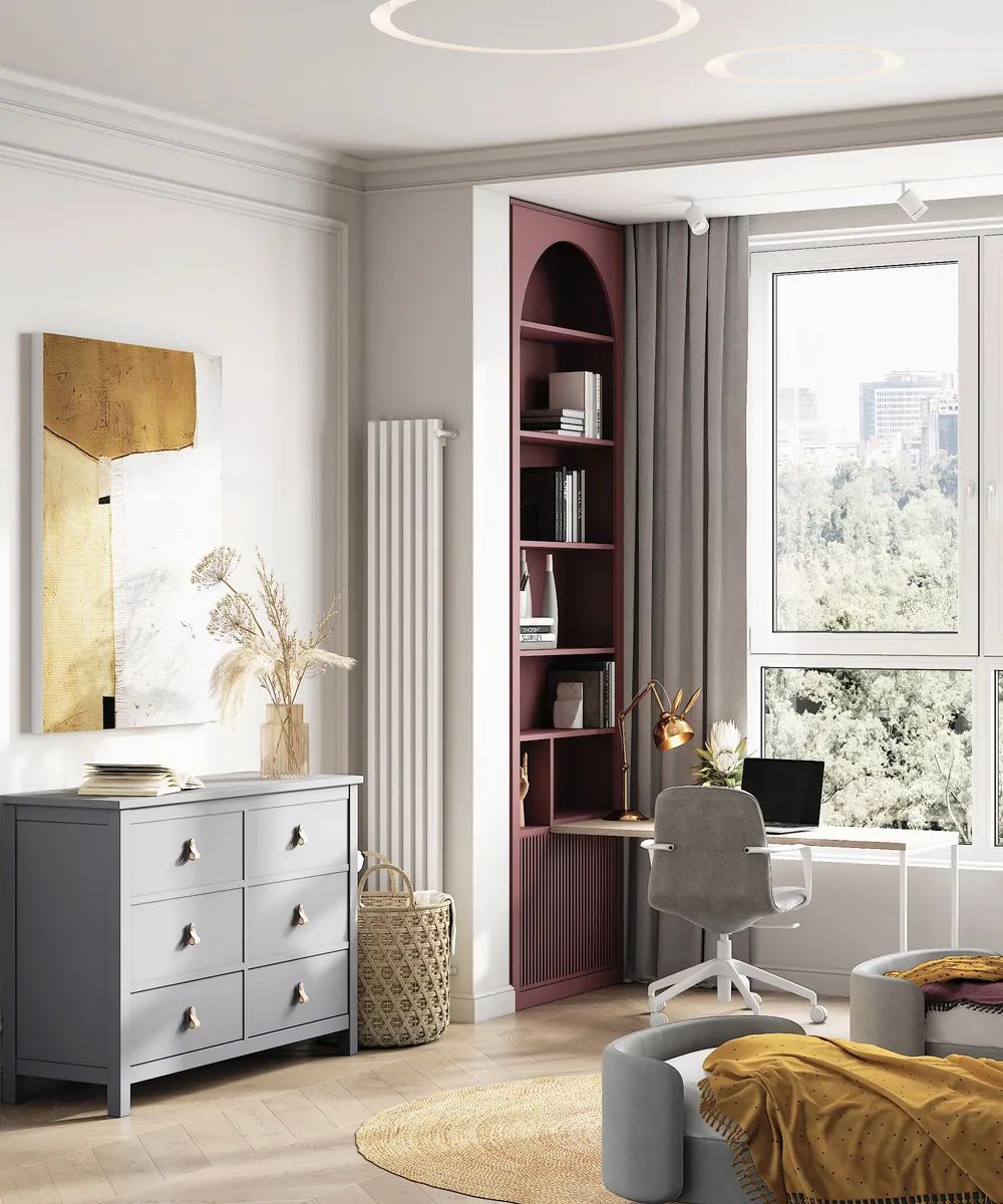 清新雅致的 90㎡女建筑师住所设计丨Ard Design-22